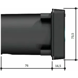 Ключ-выключатель встраиваемый с синей подсветкой SELC2FDG 806SL-0020 (КАМЕ) Ключ-выключатель встраиваемый с синей подсветкой SELC2FDG 806SL-0020 (КАМЕ)